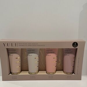 Tulip Moisturizing Hand Cream Set of (4) in Shea Butter, Coconut, Aloe Vera etc.
